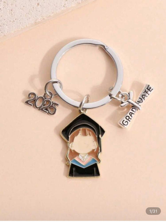 2025 graduation keychains for highschool or kindergarten graduates
