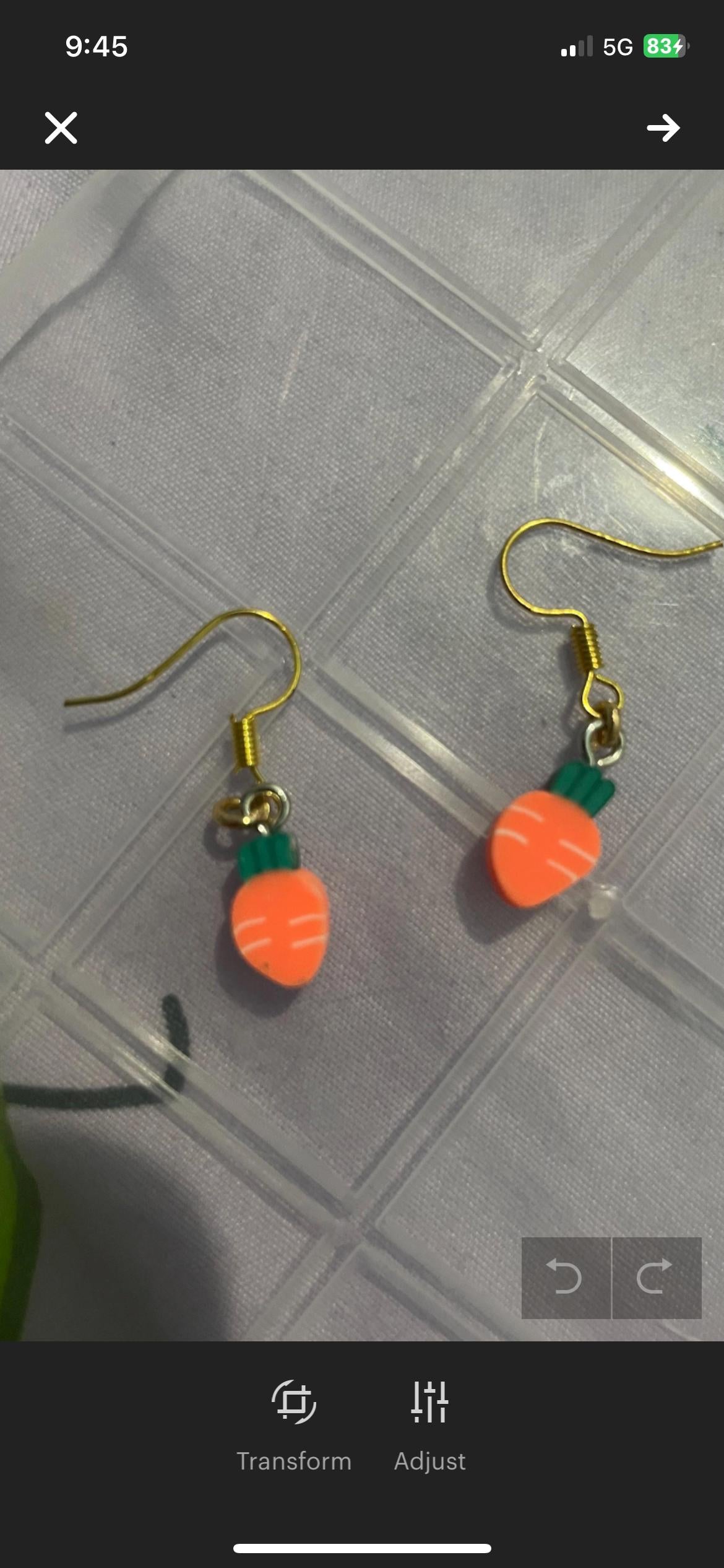 Cute Carrot Earrings - Fun and Quirky Vegetable Jewelry for All Ages