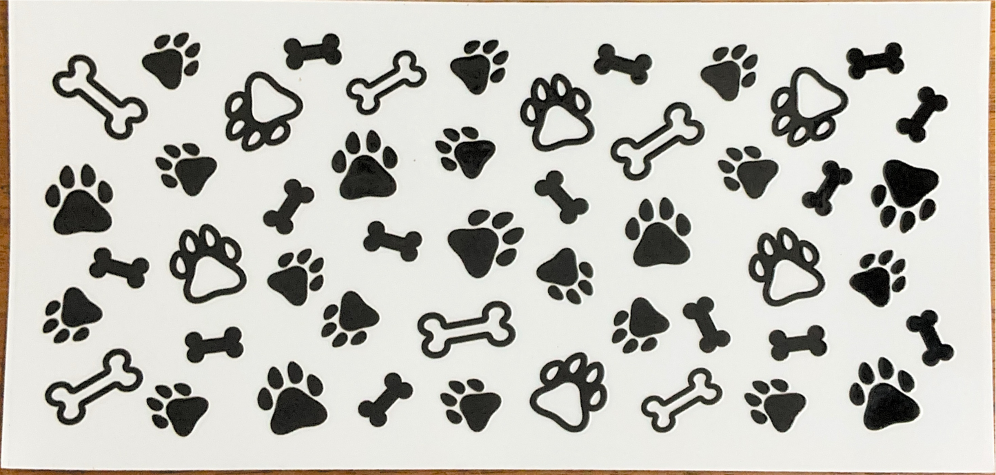 black-white-paw-prints