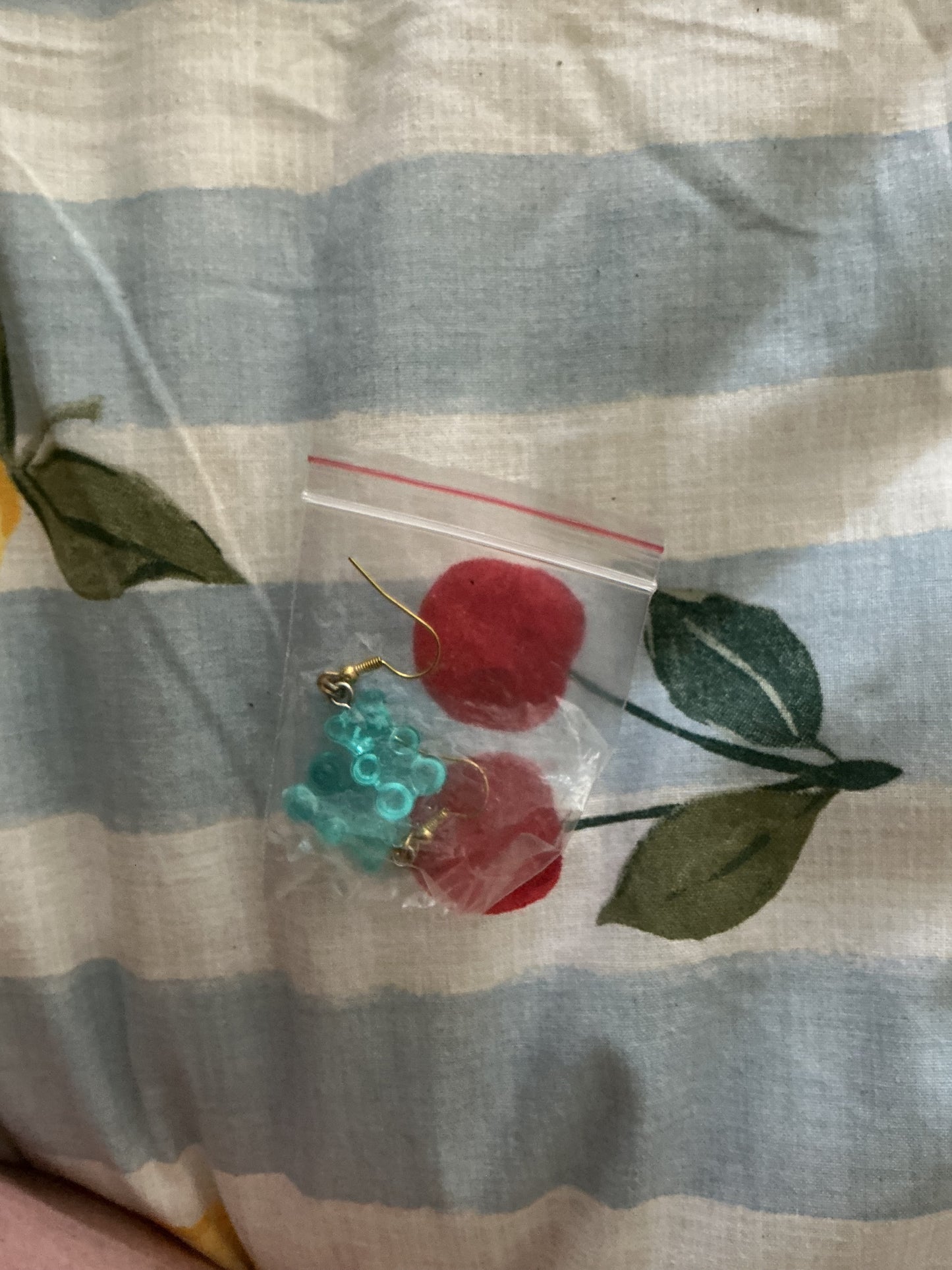 Colorful Gummy Bear Dangle Earrings: Playful Candy Jewelry
