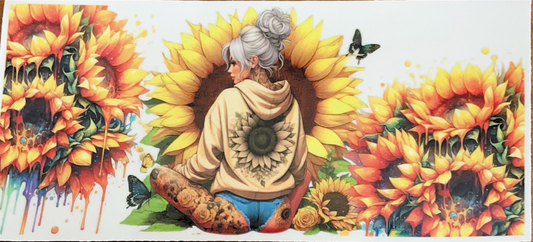 sunflower-tattoo-girl
