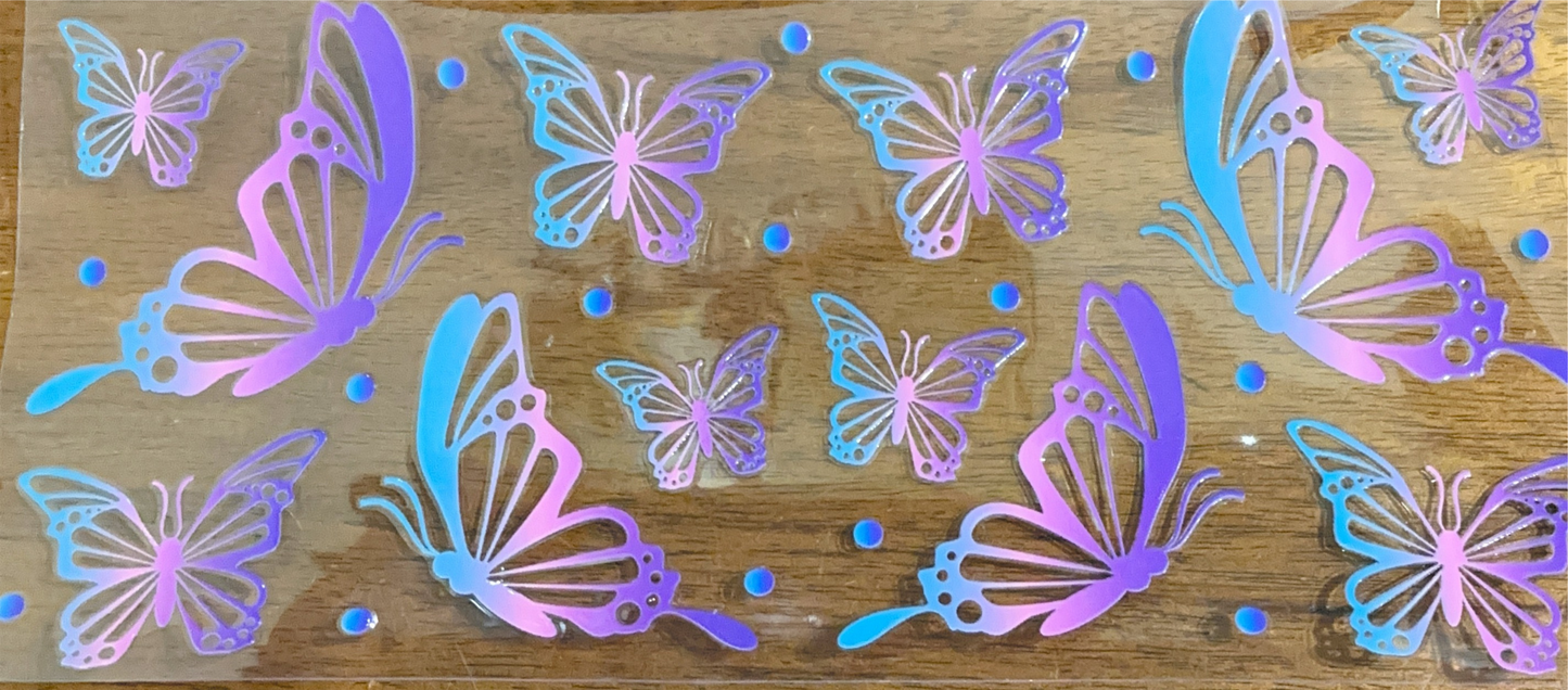 blue-pink-purple-ombre-butterflies