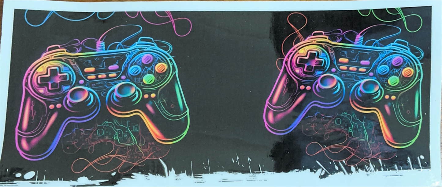 black-gaming-controller