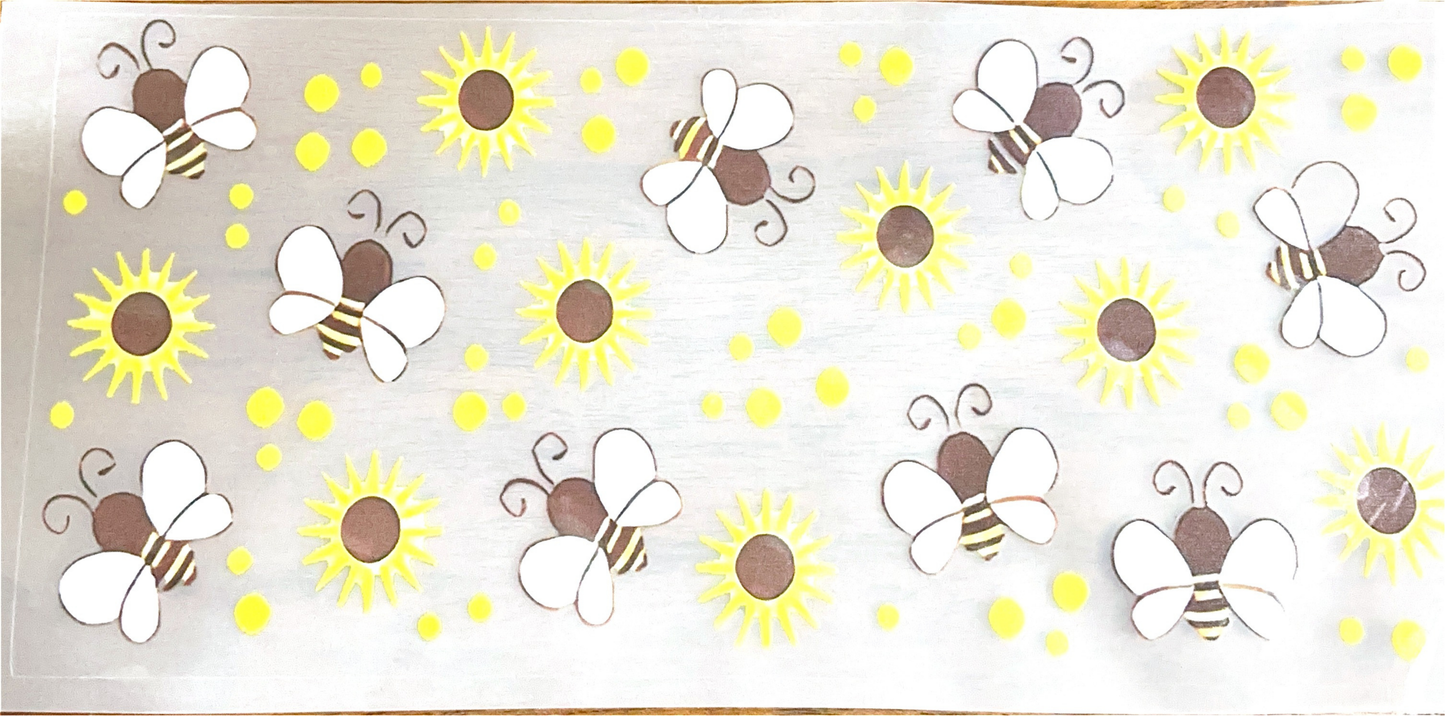 bumble-bee-sunflower-yellow-dot