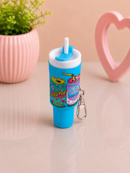 K-pop tumbler keychains