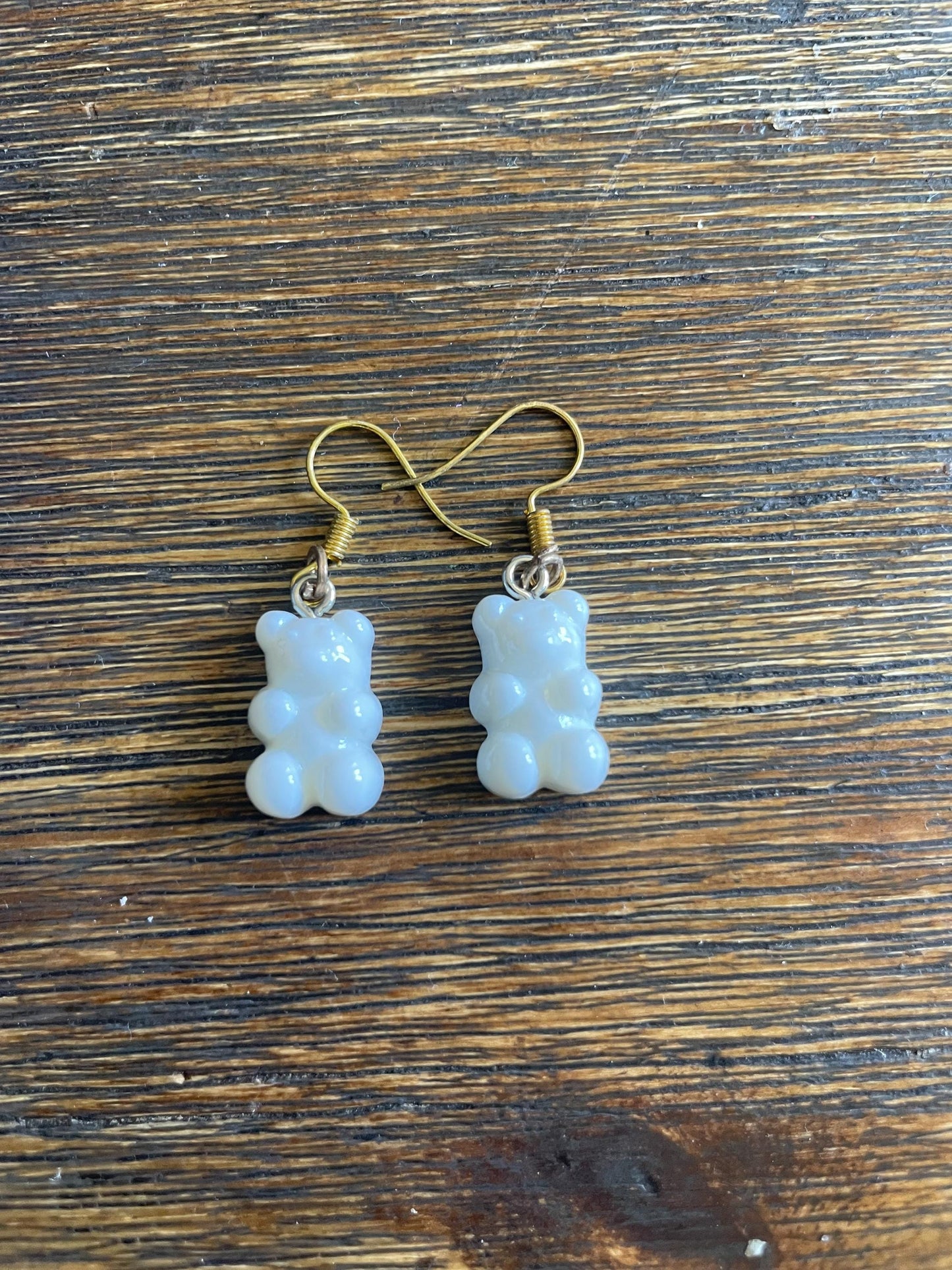 Colorful Gummy Bear Dangle Earrings: Playful Candy Jewelry