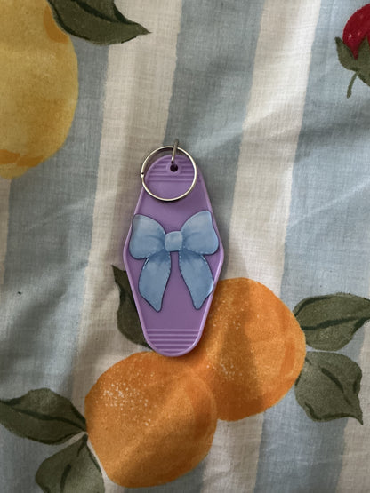 Hotel Keychains – Retro Motel Style