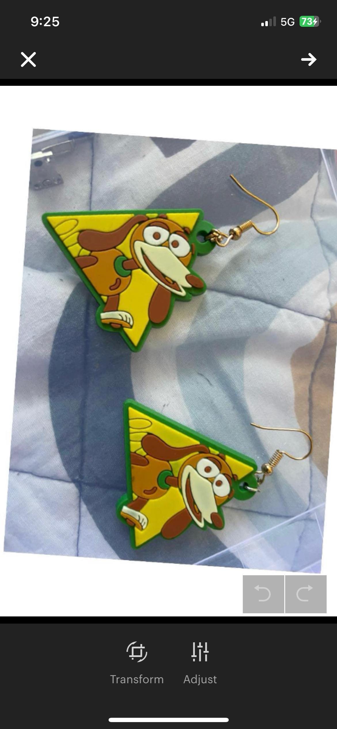 Toy Story Buttercup and Slinky Dog Earrings – Adorable Character Jewelry for Disney Fans!