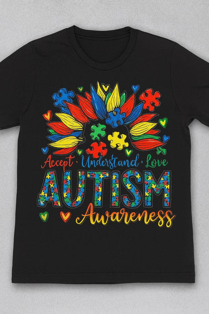 Cute & Colorful Kids T-Shirts | Autism Awareness and  Animal Graphic Tees | Sizes 1–4