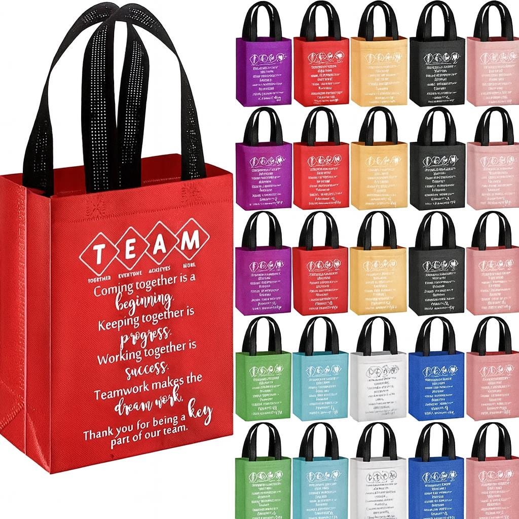 Teacher Teamwork Tote Bag: Educator Appreciation Gift