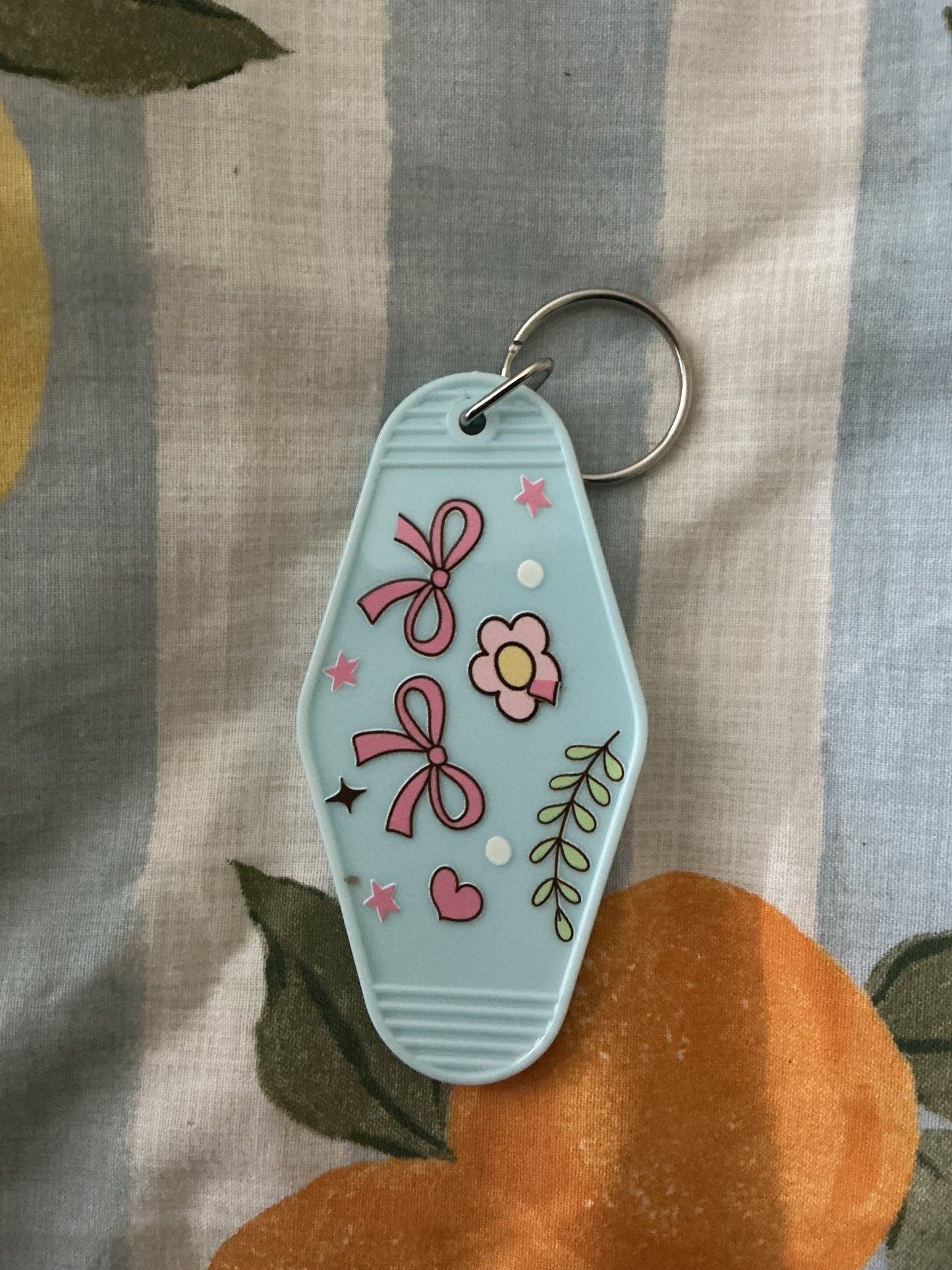 Hotel Keychains – Retro Motel Style