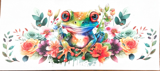 rainbow-floral-frog