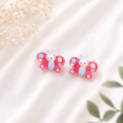 Happy Butterfly Studs