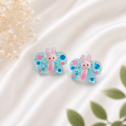 Happy Butterfly Studs