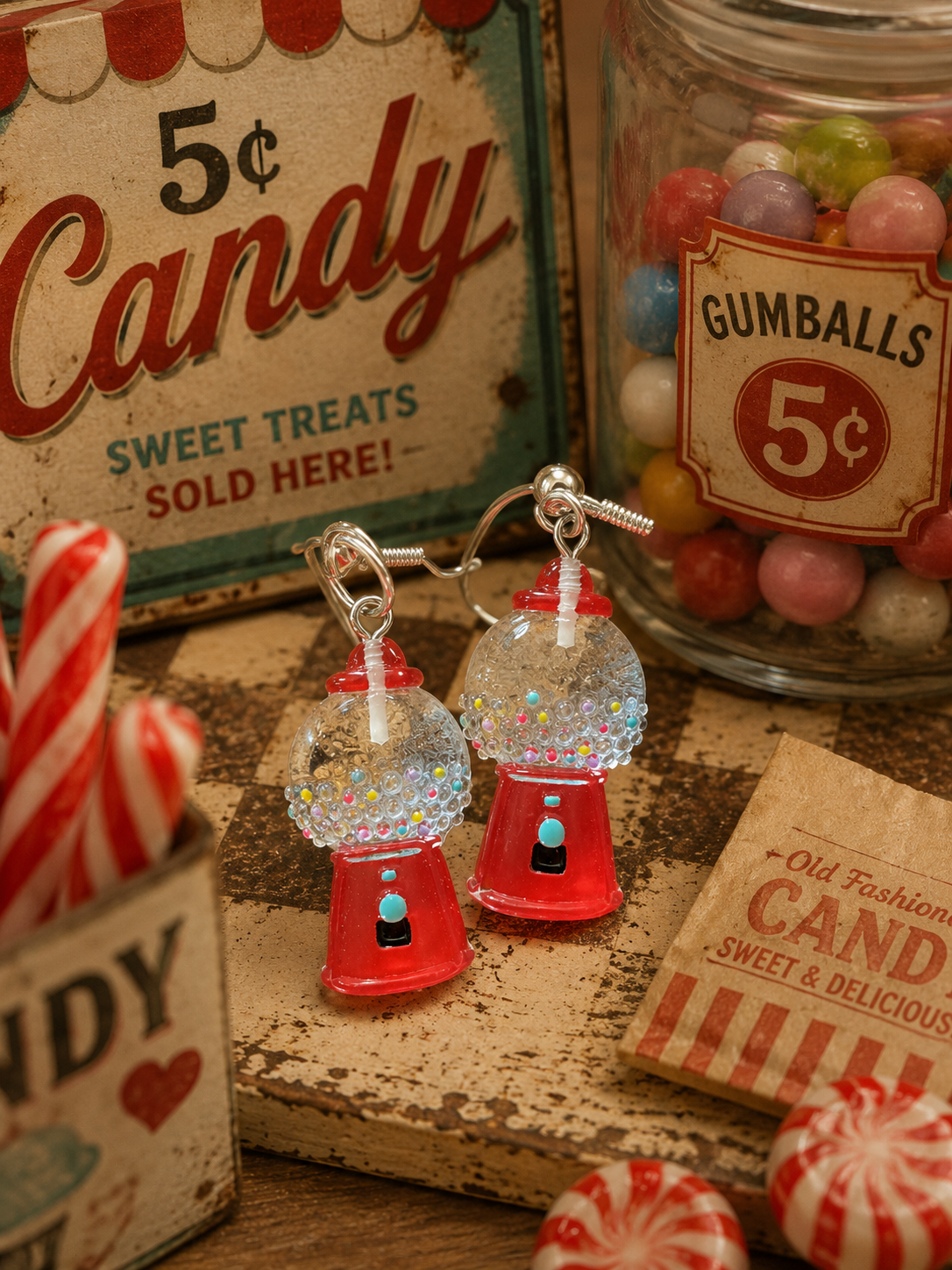 Gumball Machine Dangles