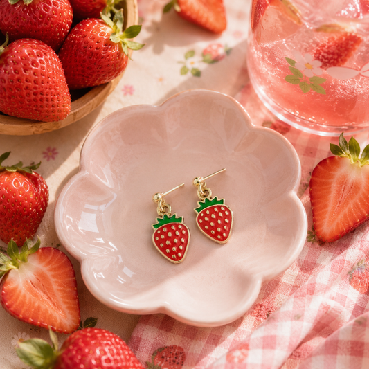 Strawberry Stud Earrings