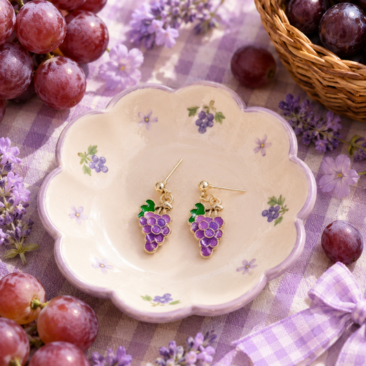 Grape Stud Earrings
