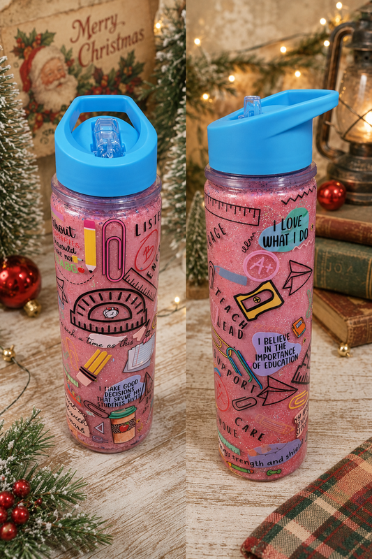 24oz Shimmer Water Bottle