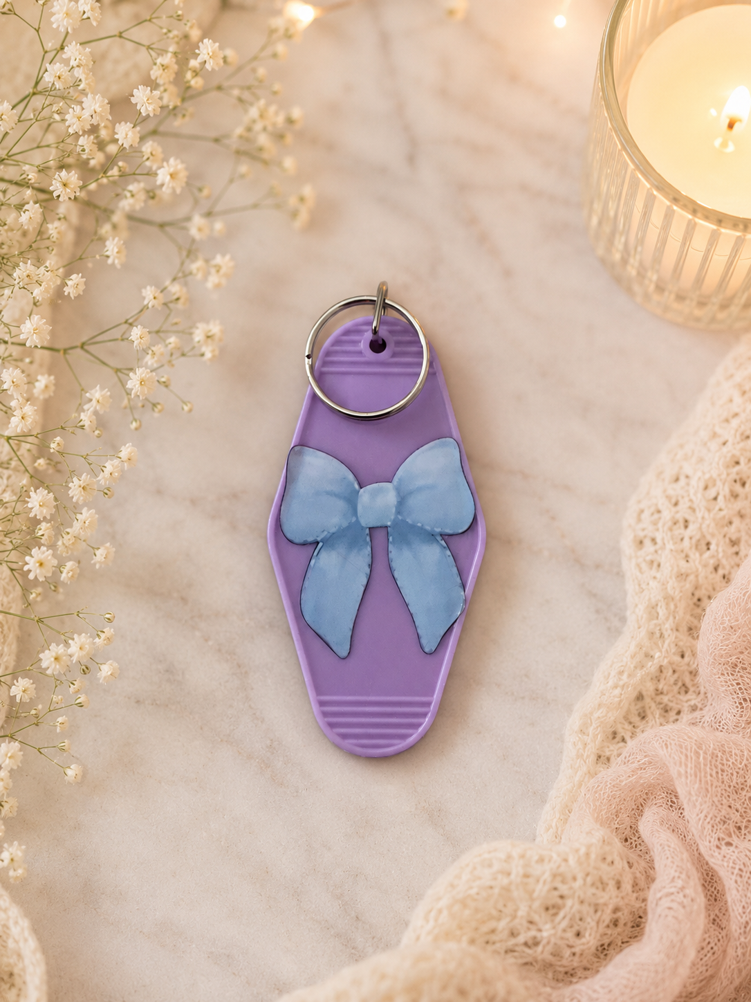 Hotel Keychains – Retro Motel Style
