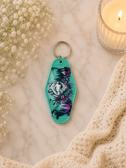 Hotel Keychains – Retro Motel Style