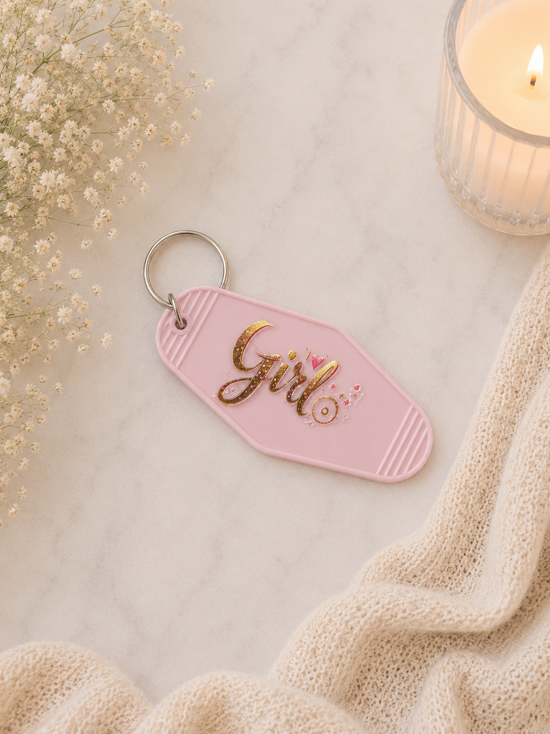 Hotel Keychains – Retro Motel Style