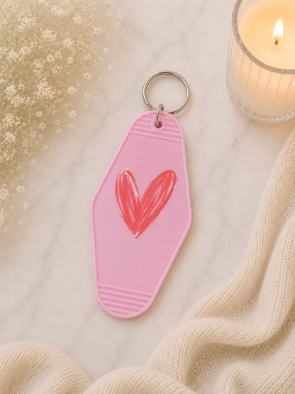 Hotel Keychains – Retro Motel Style
