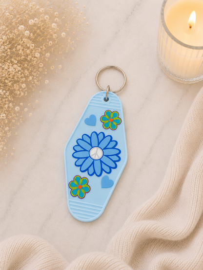 Hotel Keychains – Retro Motel Style