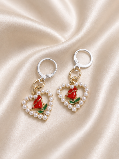 Valentine’s Day earrings