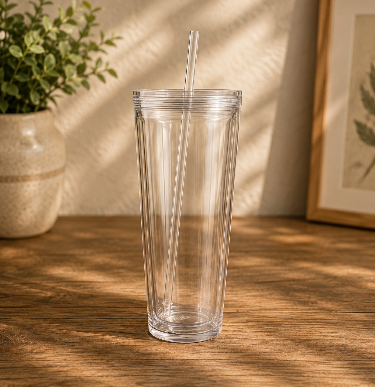 24 Oz stadium snow globe tumblers