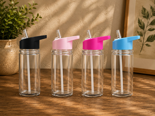 10 Oz Water bottle lid add ons for snow globes