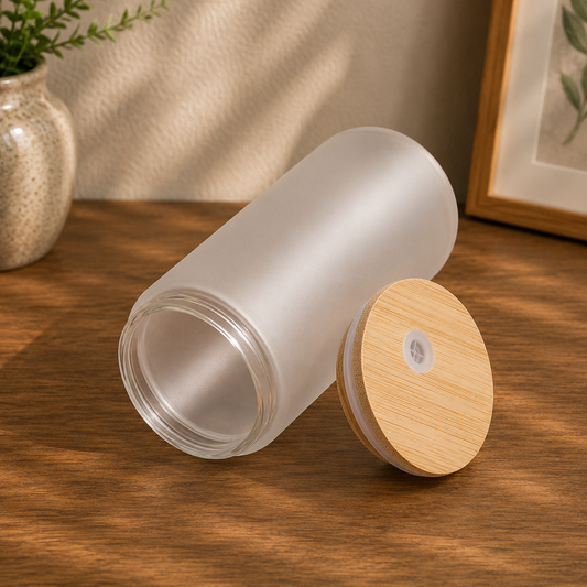 Frosted glass 16 Oz Libby tumbler