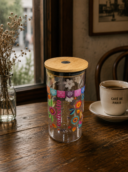 Cafecito Glass Tumbler