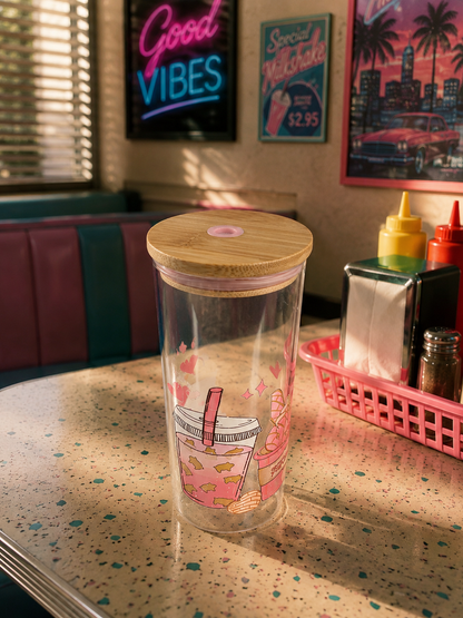 Cafecito Glass Tumbler
