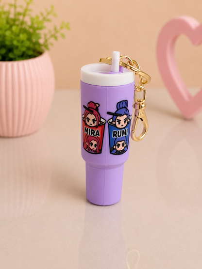 K-pop tumbler keychains