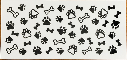 black-white-paw-prints