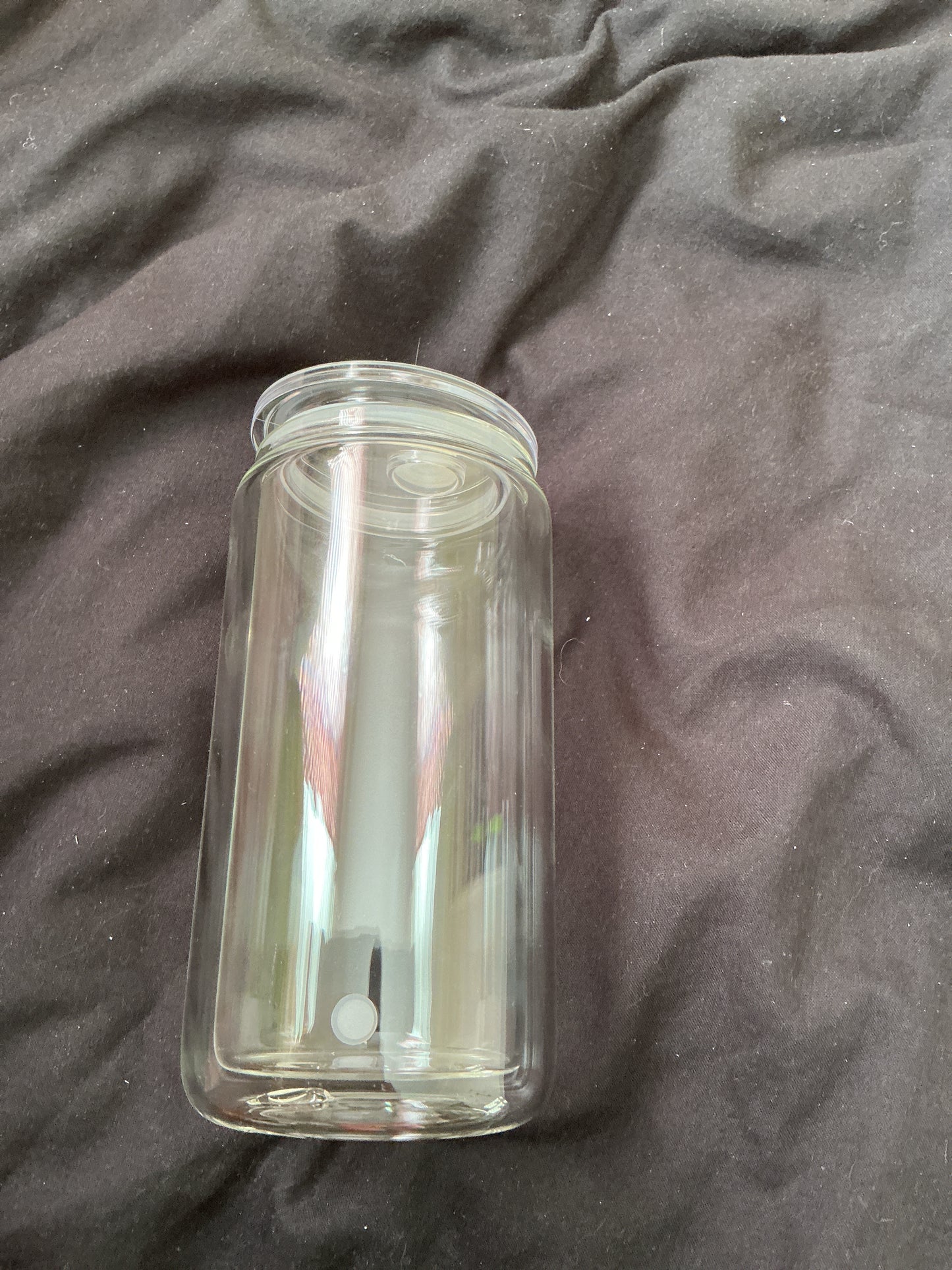 16 Oz Glass Snow Globe Tumblers