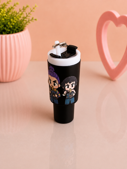 K-pop tumbler keychains