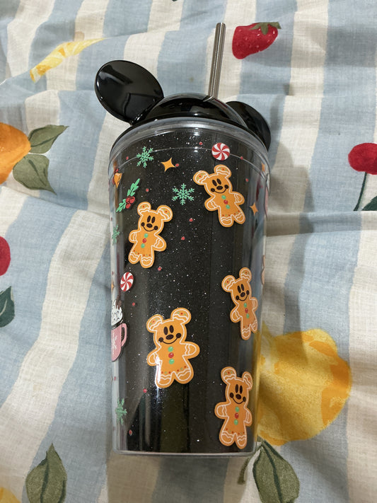 Mickey Christmas tumbler