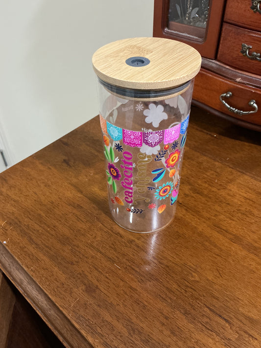 Cafecito Glass Tumbler