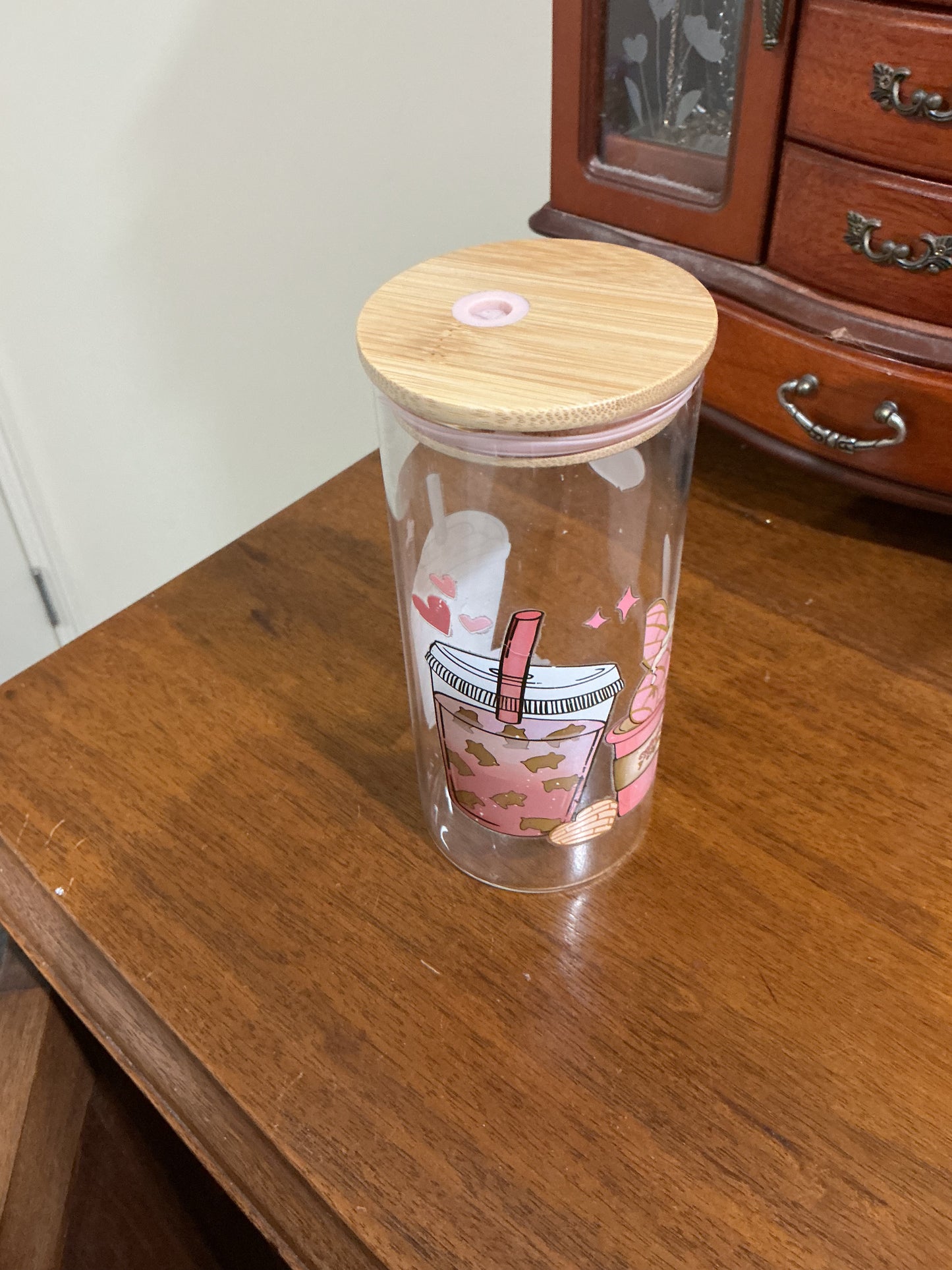 Cafecito Glass Tumbler