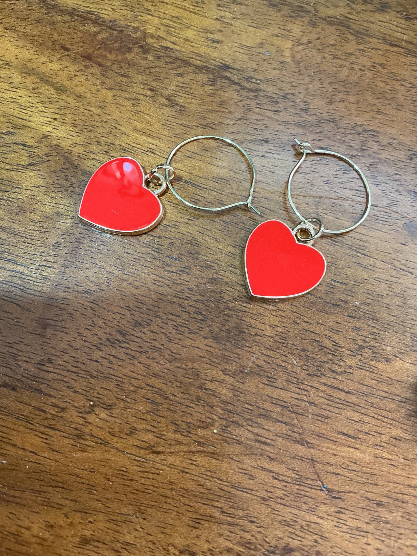 Valentine’s Day earrings