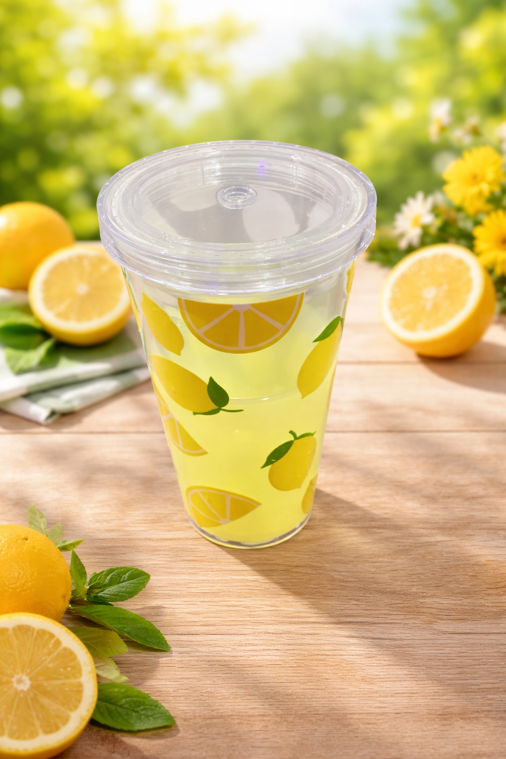 16oz Lemonade milkshake tumbler cold Cup – Ready to Ship