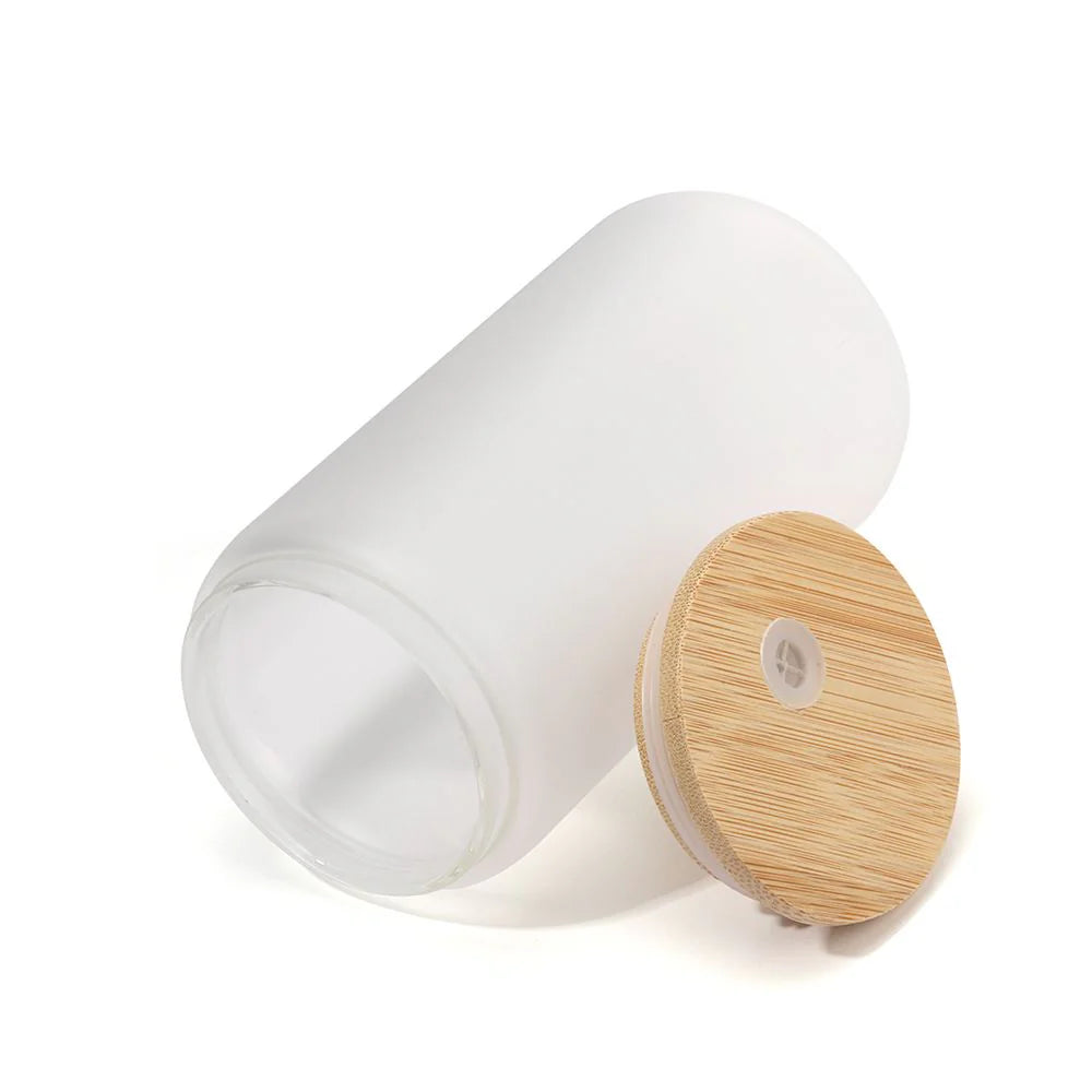 Frosted glass 16 Oz Libby tumbler