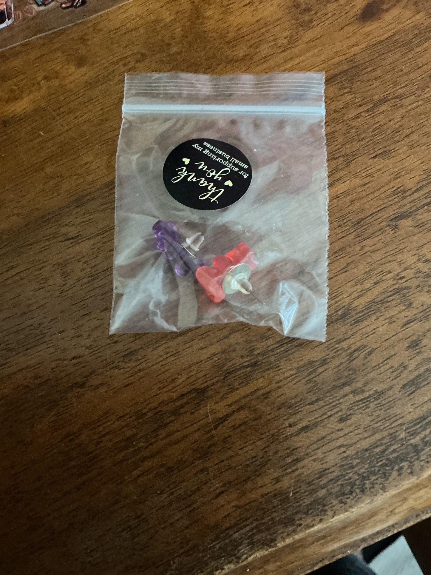 gummy bear studs