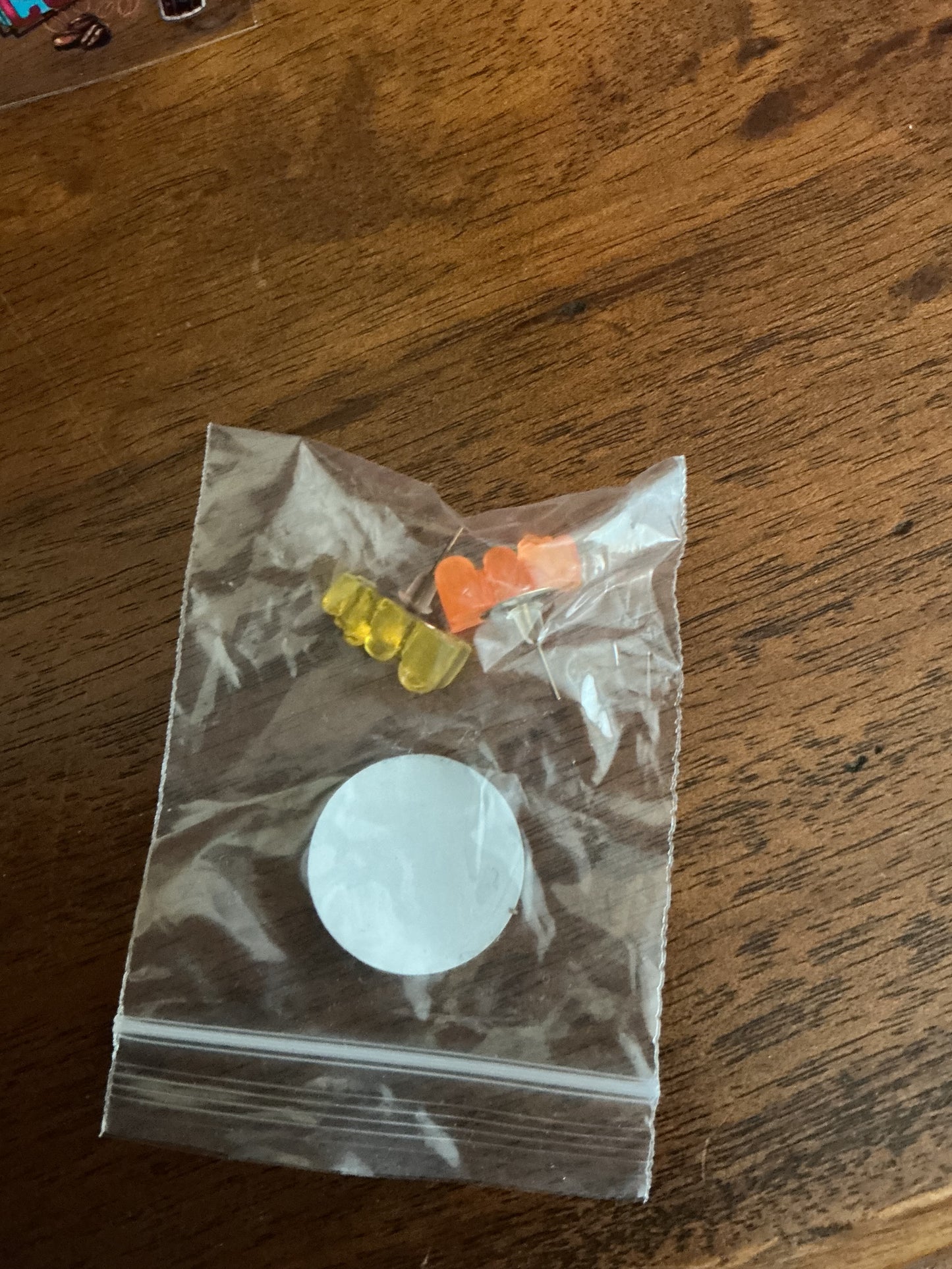 gummy bear studs