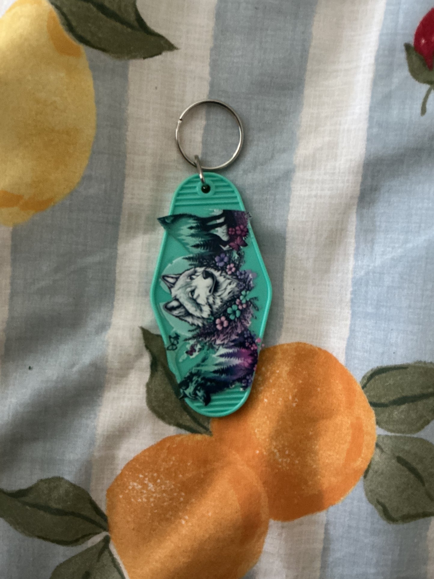 Hotel Keychains – Retro Motel Style