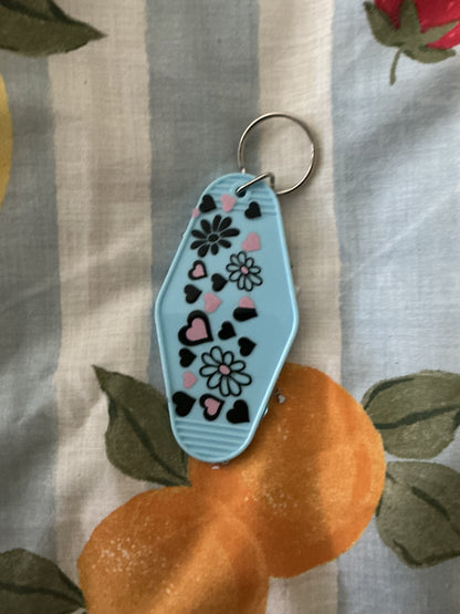 Hotel Keychains – Retro Motel Style