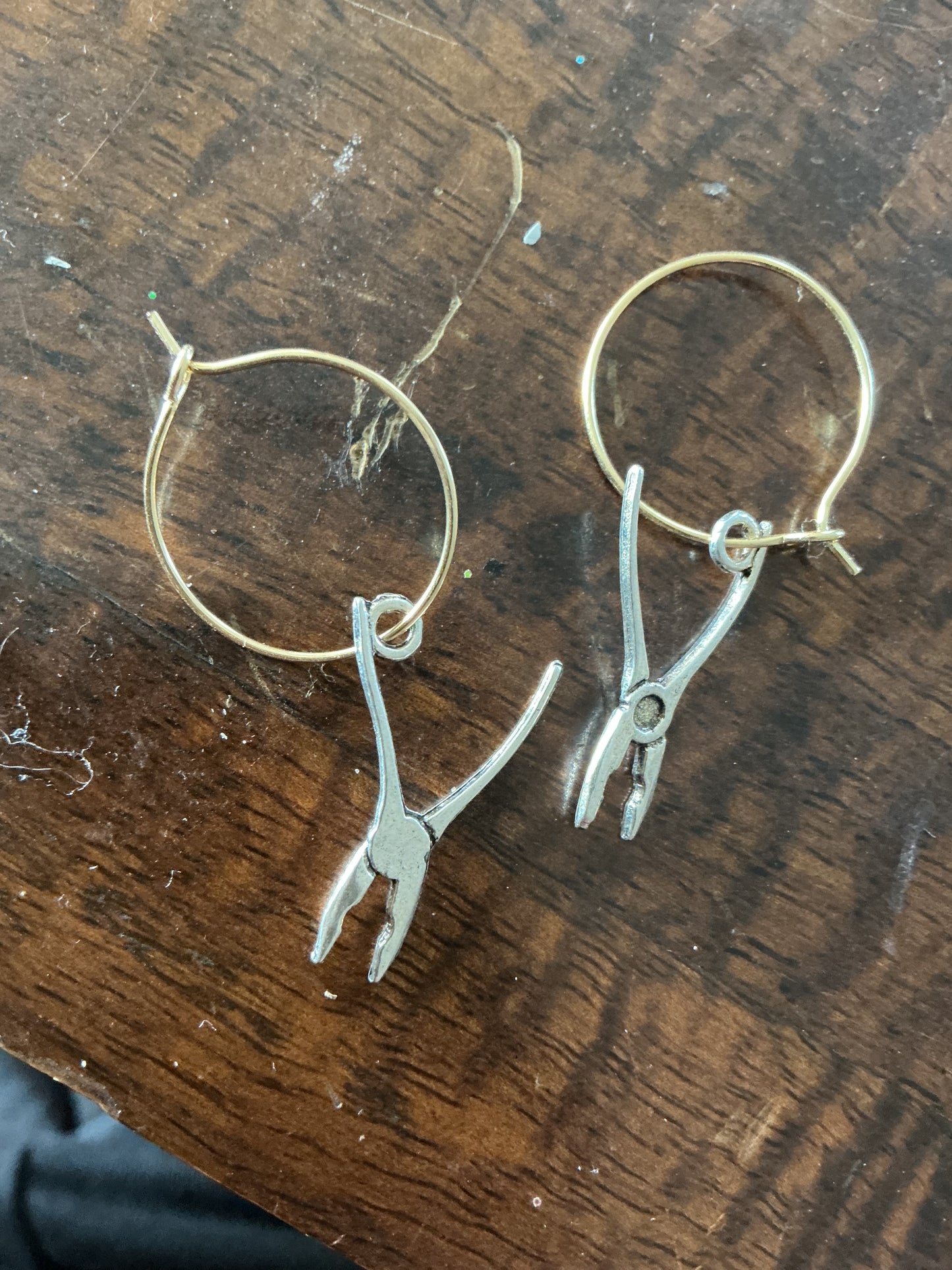 Plier Hoops