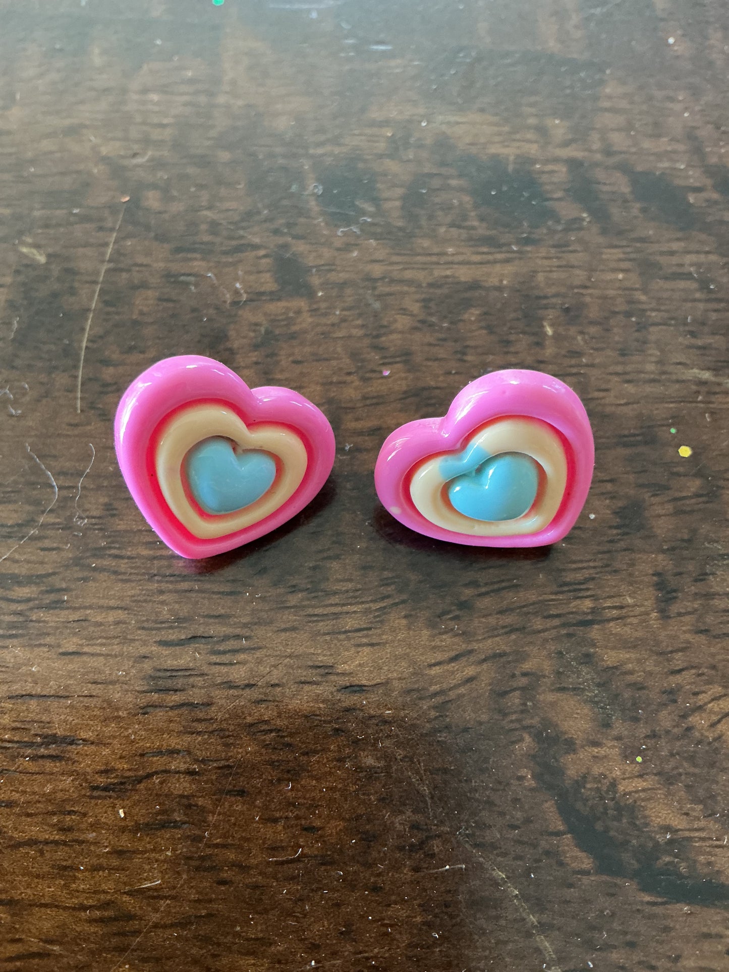 Heart Studs