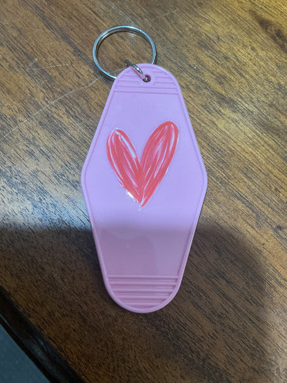 Hotel Keychains – Retro Motel Style